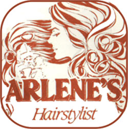 Logo of Arlene's Hairstylist and link to home page